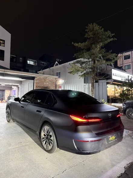 강남/양재/판교 신형 BMW7시리즈 무광블랙랩핑 크롬죽이기로 포스한번 살려봅시다 / 성남 판교 분당구