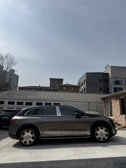 판교/분당 벤츠eqs580 마이바흐 듀오톤만들기!! 마이바흐 짜세는 듀오톤 투톤랩핑에서 나온다 / 성남 판교 분당구