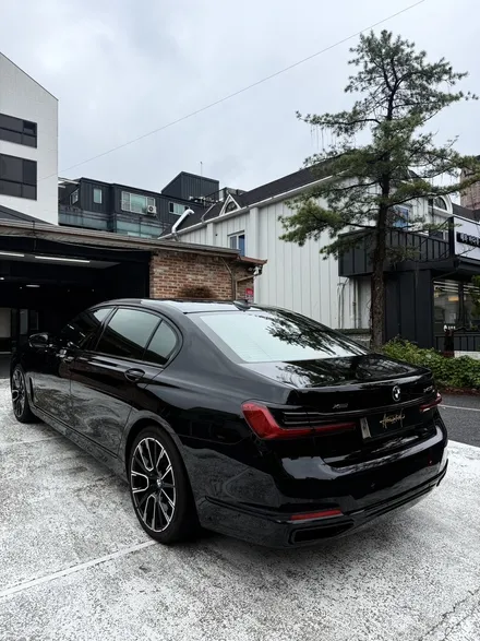 분당/판교 bmw7시리즈 블랙ppf랩핑작업으로 올블랙포스차량 만들기 / 성남 판교 분당구