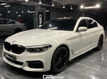 코션코리아<양재,과천>본사 BMW 5시리즈 탑폴리에 루프스킨 / 성남 판교 분당구