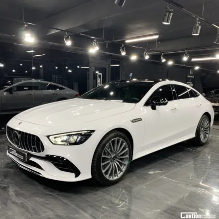 코션본사<양재,과천> 벤츠 amg GT 탑폴리에<화이트>전체 시공 / 성남 판교 분당구