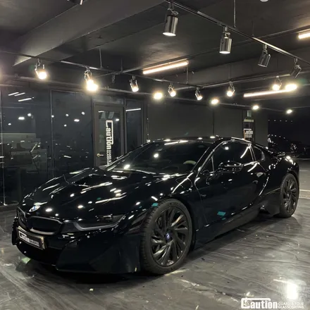 코션본사 BMW i8 탑폴리에<블랙>전체 시공 / 성남 판교 분당구