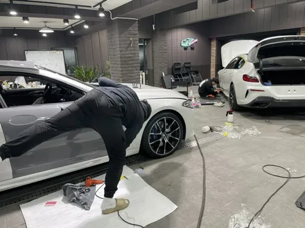 bmw 8시리즈 락그레이 전체시공 / 성남 판교 분당구