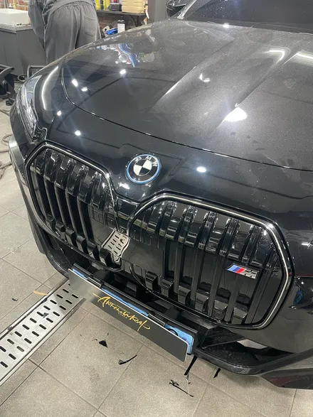 BMWi7 판교에 위치한 랩핑PPF전문점 아트더랩에서 크롬을 랩핑하여 포스있게 변신하기 / 성남 판교 분당구