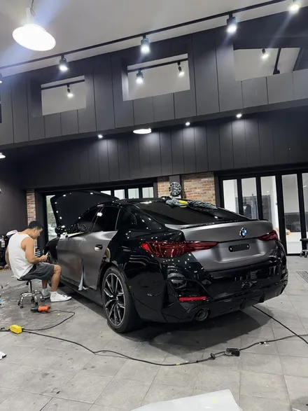 분당/판교 아트더랩코리아 BMW420i 무광실버랩핑으로 포스차량 만들어 보겠습니다 / 성남 판교 분당구