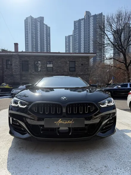 양재/분당/판교 BMWm850i 전체 블랙PPF/랩핑시공과 휠랩핑으로 올블랙 간지 만들기 / 성남 판교 분당구
