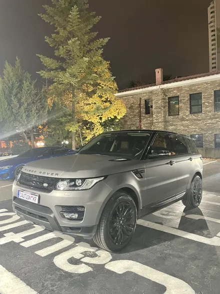 레인지로버 스포츠 무광 다크그레이 전체 시공 / 성남 판교 분당구