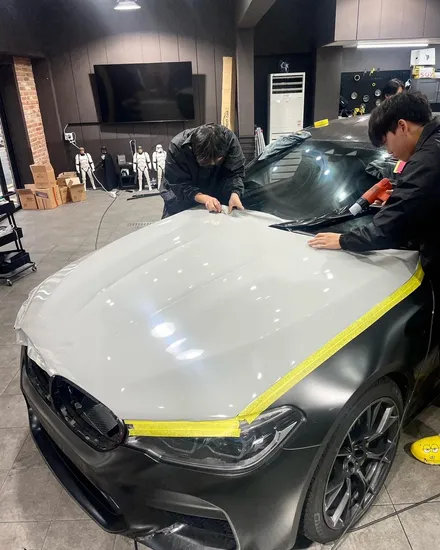 분당랩핑 아트더랩 크레용랩핑 BMW M5 / 성남 판교 분당구