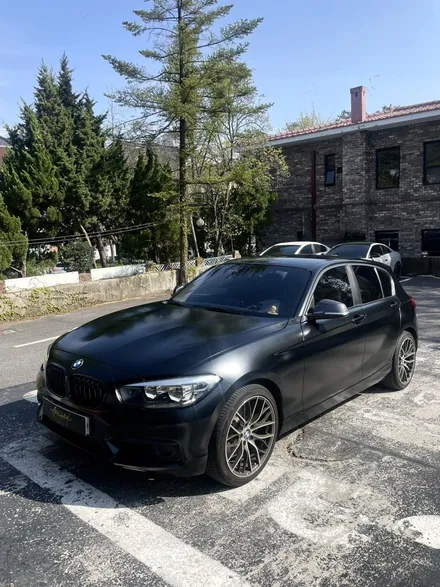 BMW118d 아트더랩 사틴블랙 전체시공 / 성남 판교 분당구