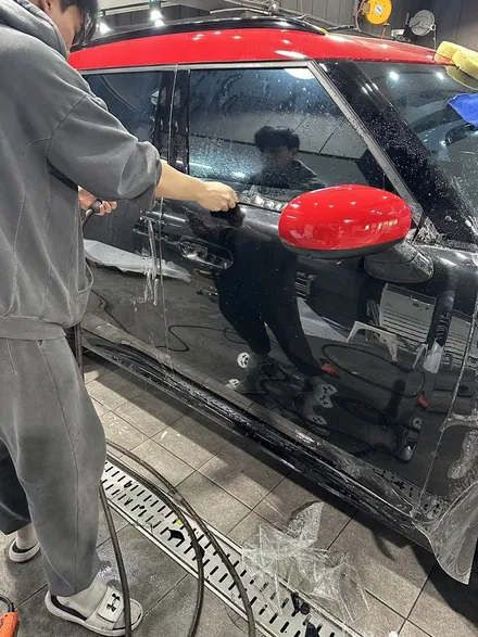 판교/분당 미니컨트리맨 jcw전체PPF시공으로 매일신차느낌 만들기 / 성남 판교 분당구