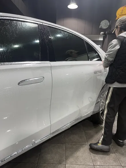 분당랩핑 분당ppf 벤츠s클래스 전체PPF시공으로 차량보호와 광빨살리기 / 성남 판교 분당구