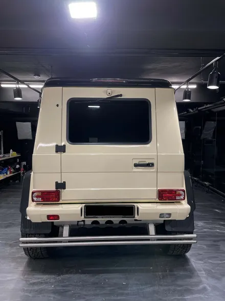 벤츠G바겐 4x4 아이보리 유광 전체 랩핑 / 성남 판교 분당구