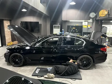 BMW5시리즈 탑폴리에 블랙 전체시공 / 성남 판교 분당구