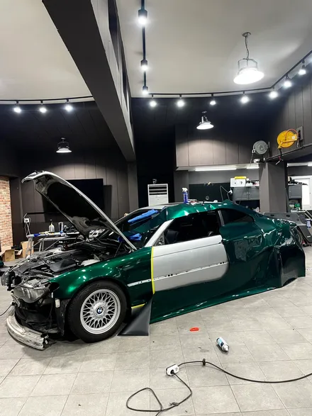 분당/판교랩핑 클래식카랩핑 아끼는만큼 신중하고 잘하는곳에서 BMW e46 325ci / 성남 판교 분당구