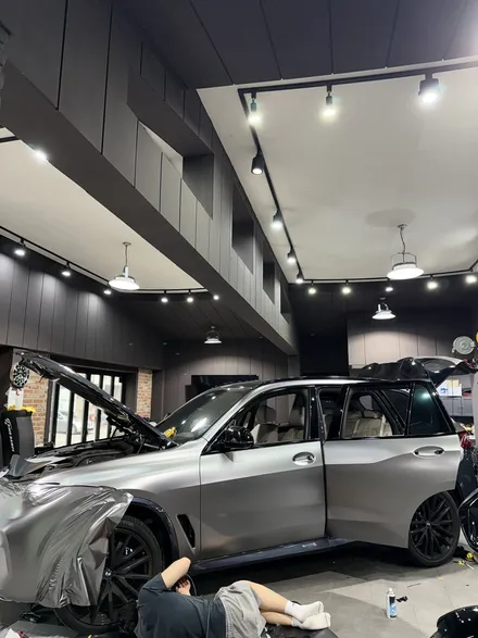 양재/수원/분당/판교 BMWx5m50i 기존타사랩핑 제거후 리퀴드무광실버로 신차컨디션 만들기 / 성남 판교 분당구