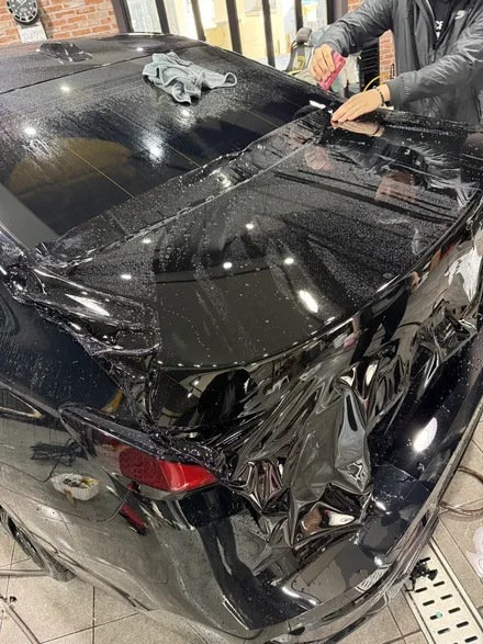 분당 판교 블랙PPF랩핑 BMW7시리즈 올블랙포스 만들기 / 성남 판교 분당구