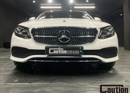 벤츠 E300 <탑폴리에 화이트> 전체 시공 / 성남 판교 분당구