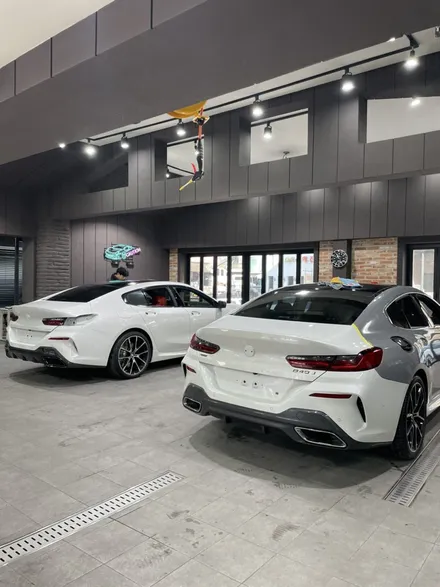 bmw 8시리즈 락그레이 전체시공 / 성남 판교 분당구