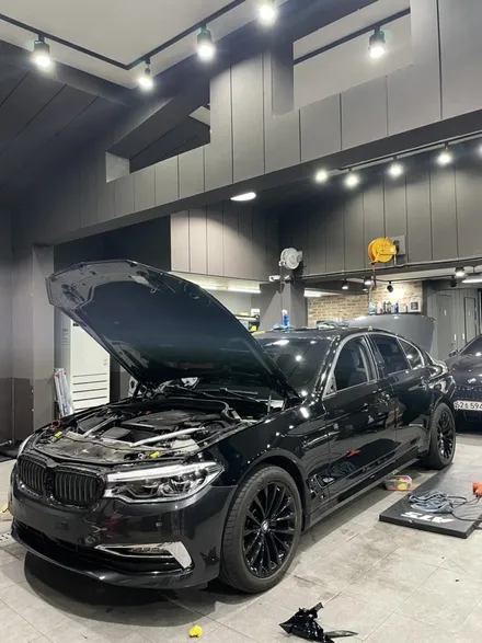 BMW5시리즈 탑폴리에 블랙 전체시공 / 성남 판교 분당구