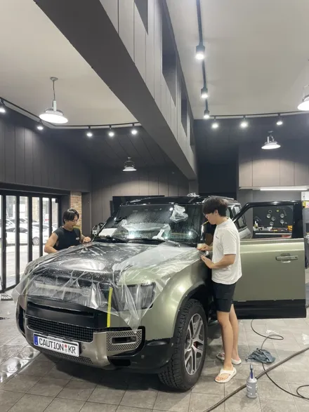분당랩핑 분당ppf 디펜더 무광ppf 전체시공 / 성남 판교 분당구