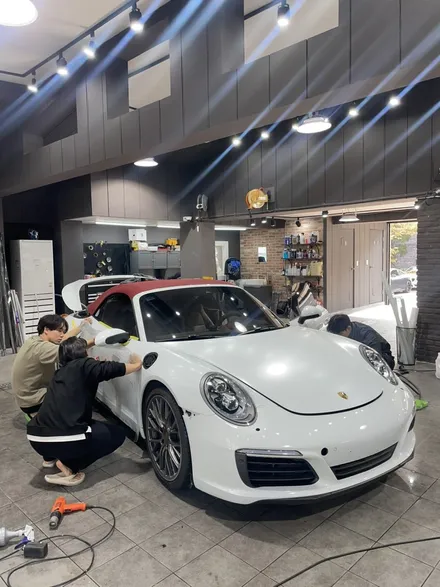 분당PPF 포르쉐911카레라4s카브리올레 전체 무광PPF시공 / 성남 판교 분당구