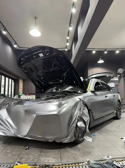 분당/판교 아트더랩코리아 BMW420i 무광실버랩핑으로 포스차량 만들어 보겠습니다 / 성남 판교 분당구