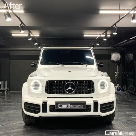 벤츠 G63 AMG 탑클리어쉴드 PPF 전체 시공 / 성남 판교 분당구