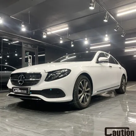 벤츠 E300 <탑폴리에 화이트> 전체 시공 / 성남 판교 분당구
