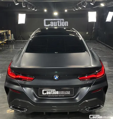 코션본사<양재,과천> BMW8시리즈 마그네틱 무광블랙 시공 / 성남 판교 분당구