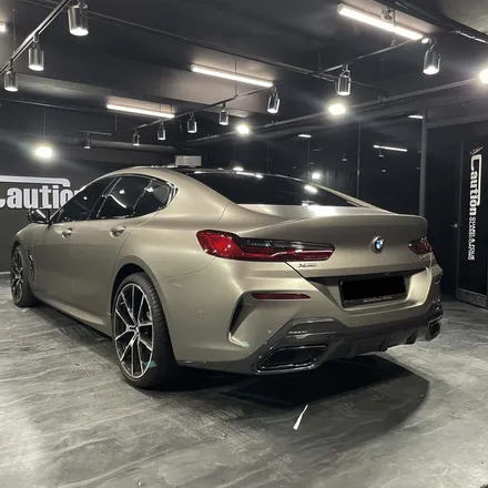 BMW 8시리즈 아이스티타늄 실버 전체시공 / 성남 판교 분당구