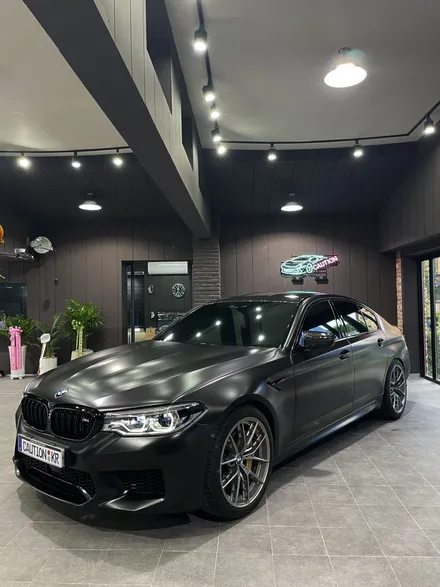 BMW M5 무광블랙 전체시공 / 성남 판교 분당구