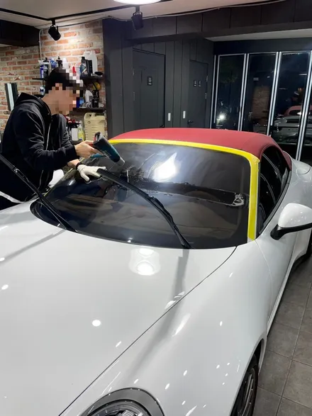 분당PPF 포르쉐911카레라4s카브리올레 전체 무광PPF시공 / 성남 판교 분당구