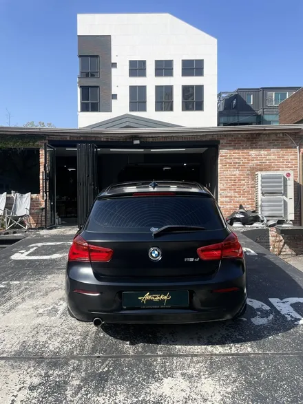 BMW118d 아트더랩 사틴블랙 전체시공 / 성남 판교 분당구