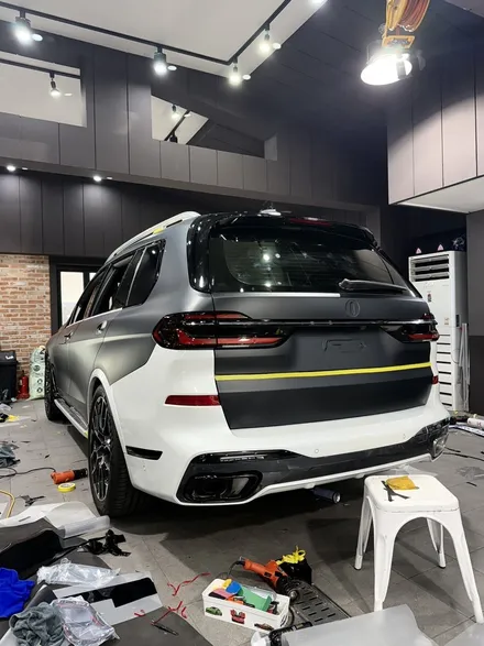 판교/용인/분당 BMWx7 무광블랙PPF와 크롬죽이기로 포스미친차량으로 만들어 봅니다 / 성남 판교 분당구