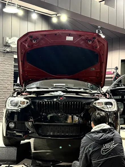 분당랩핑 분당ppf bmw1시리즈 블랙PPF시공으로 차량보호와 간지나는 블랙으로 재탄생 / 성남 판교 분당구
