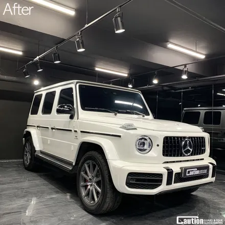 벤츠 G63 AMG 탑클리어쉴드 PPF 전체 시공 / 성남 판교 분당구