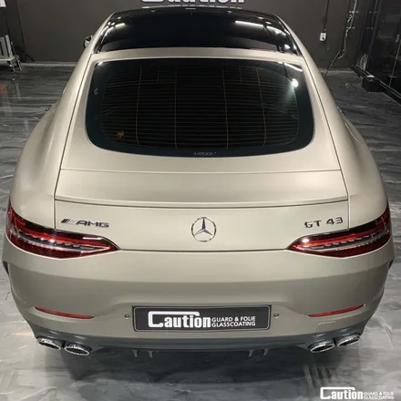 벤츠amg GT 아이스티타늄<실버>전체랩핑 / 성남 판교 분당구