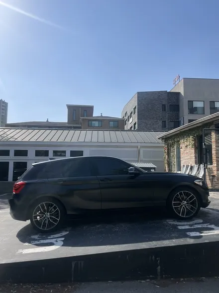 BMW118d 아트더랩 사틴블랙 전체시공 / 성남 판교 분당구
