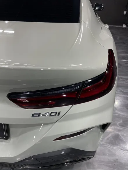 BMW 840i 탑폴리에 미디엄그레이 전체 랩핑 / 성남 판교 분당구