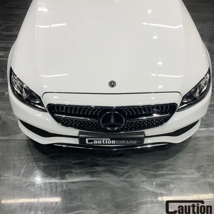 벤츠 E300 <탑폴리에 화이트> 전체 시공 / 성남 판교 분당구