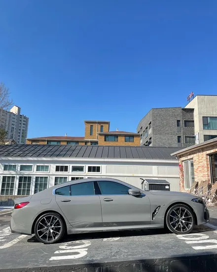 bmw 8시리즈 락그레이 전체시공 / 성남 판교 분당구