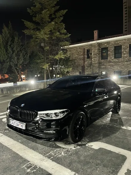 BMW5시리즈 탑폴리에 블랙 전체시공 / 성남 판교 분당구