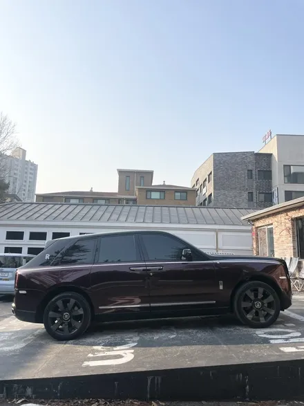 분당랩핑 롤스로이스 컬리넌 아트더랩 블랙로즈 듀오톤 랩핑 투톤랩핑 / 성남 판교 분당구
