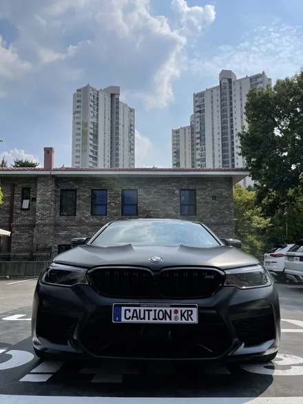 BMW M5 무광블랙 전체시공 / 성남 판교 분당구