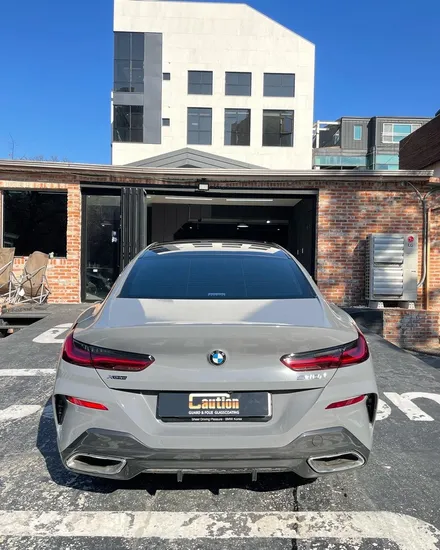 bmw 8시리즈 락그레이 전체시공 / 성남 판교 분당구