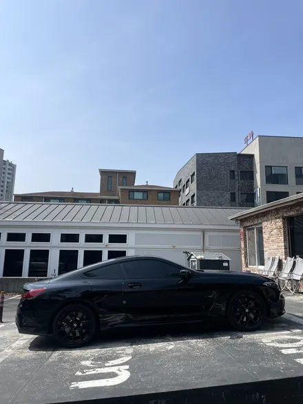 BMW8시리즈 전체 블랙PPF시공 / 성남 판교 분당구