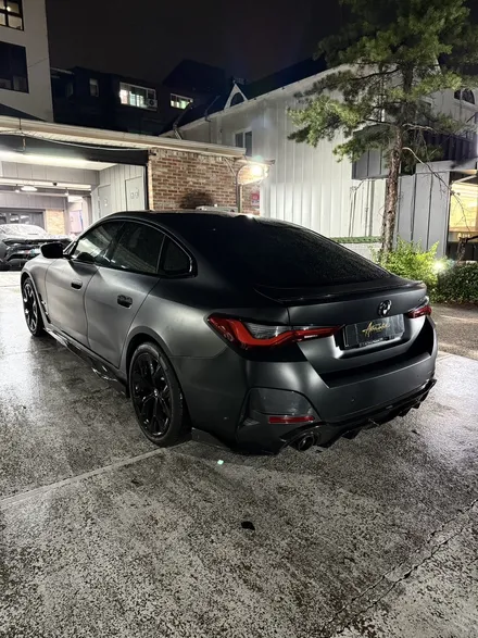 판교/강남/분당/경기 아트더랩코리아 BMW4시리즈 무광블랙으로 포스차량 만들어 드리기 / 성남 판교 분당구