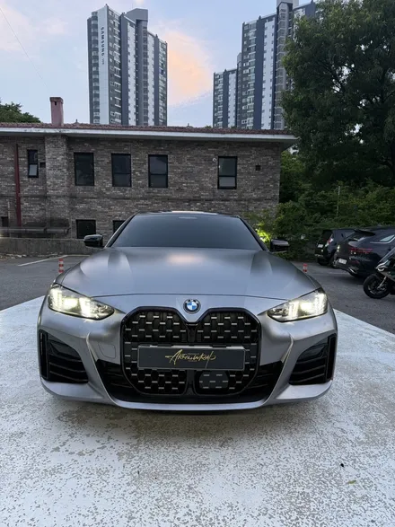 분당/판교 아트더랩코리아 BMW420i 무광실버랩핑으로 포스차량 만들어 보겠습니다 / 성남 판교 분당구