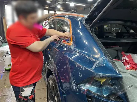 아우디 RS Q8 오토컷 전체 PPF 시공으로 도장면 보호하기, 강남 양재동 자동차 드레스 업 전문 쪼군샵 / 서초, 강남, 양재