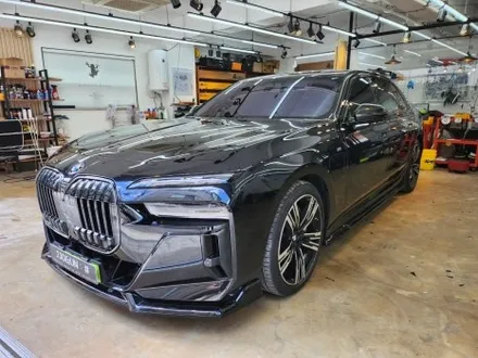 BMW 750e 그릴 및 윈도우 몰딩 크롬 딜리트(크롬 죽이기) / 서초, 강남, 양재